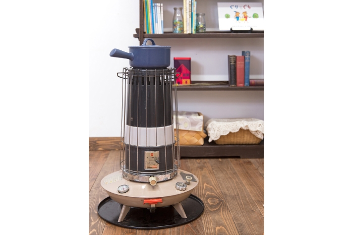 昭和レトロ　ナショナル　松下電器　古い石油ストーブ